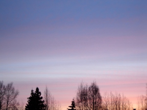 Alaska Morning Sky