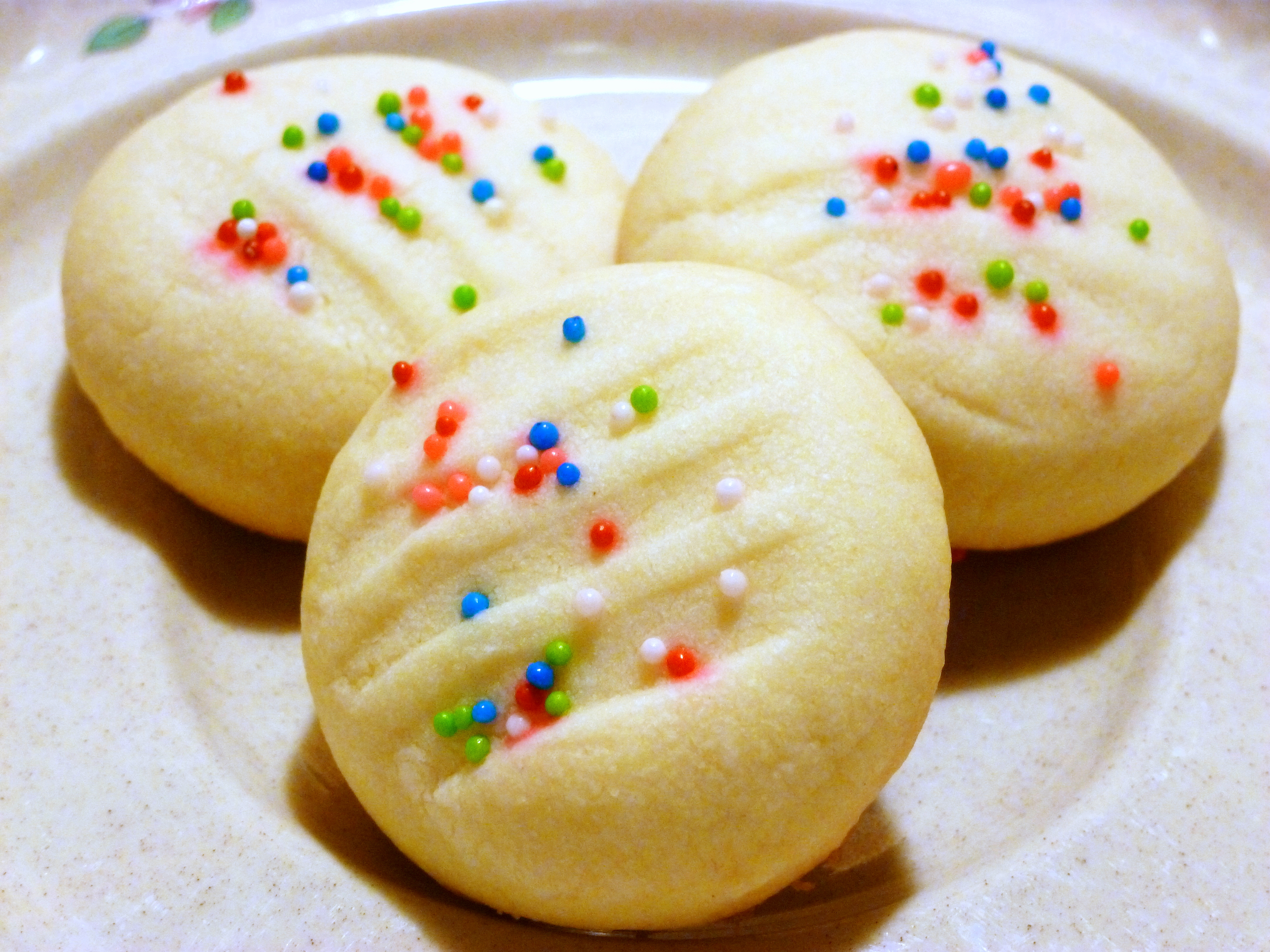 Whipped Shortbread Cookies At Home In Alaska